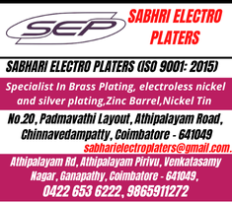 SABHRI ELECTRO PLATERS